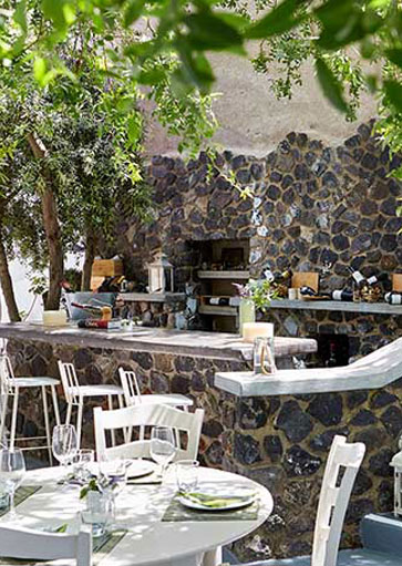 Santorini Wedding Restaurant
