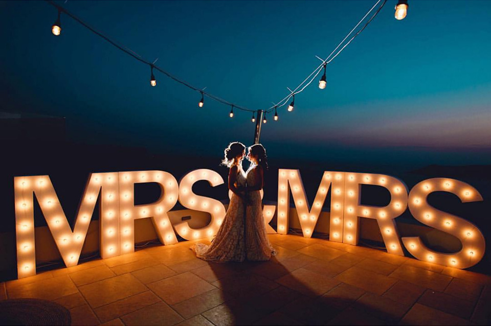 Santorini Wedding Decoration Weddings and Whimsy Santorini