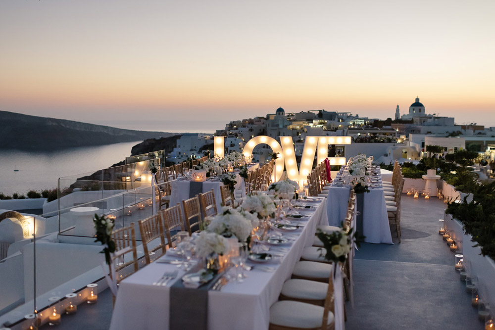 Canaves Oia Santorini Wedding Venue