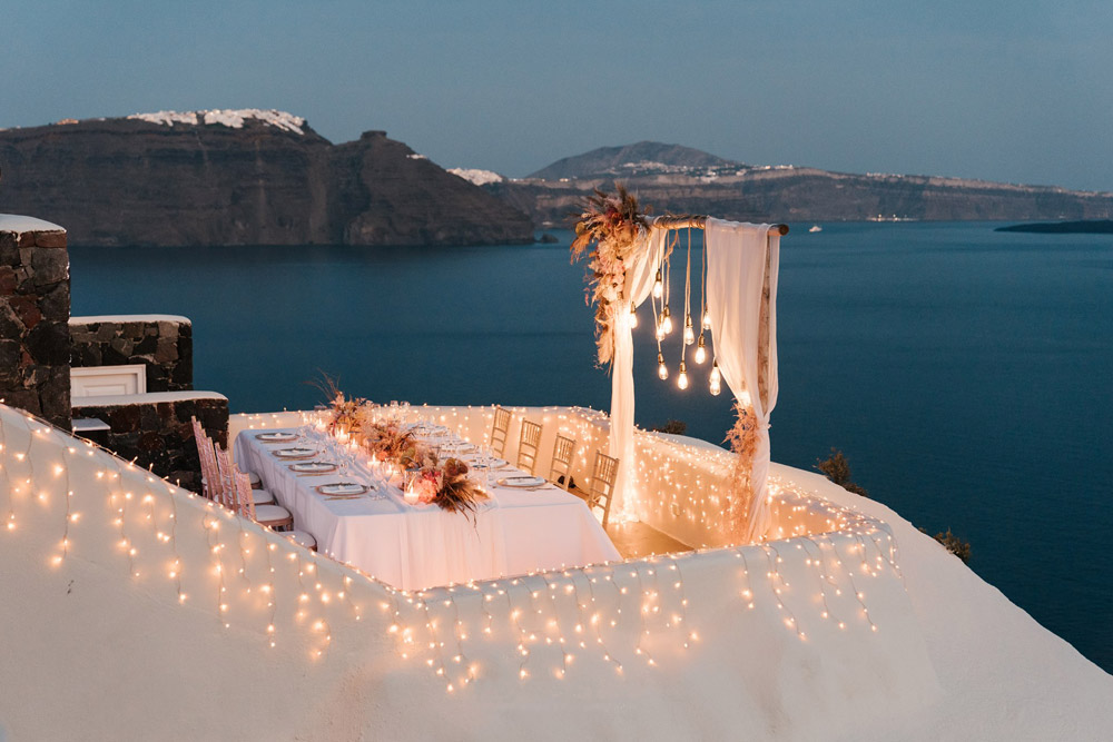 Canaves Oia Santorini Wedding Venue
