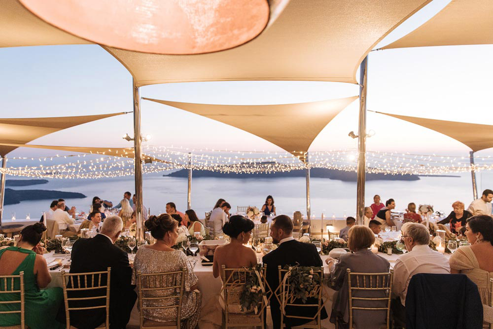 La Maltese Luxury Weddings Venue in Santorini