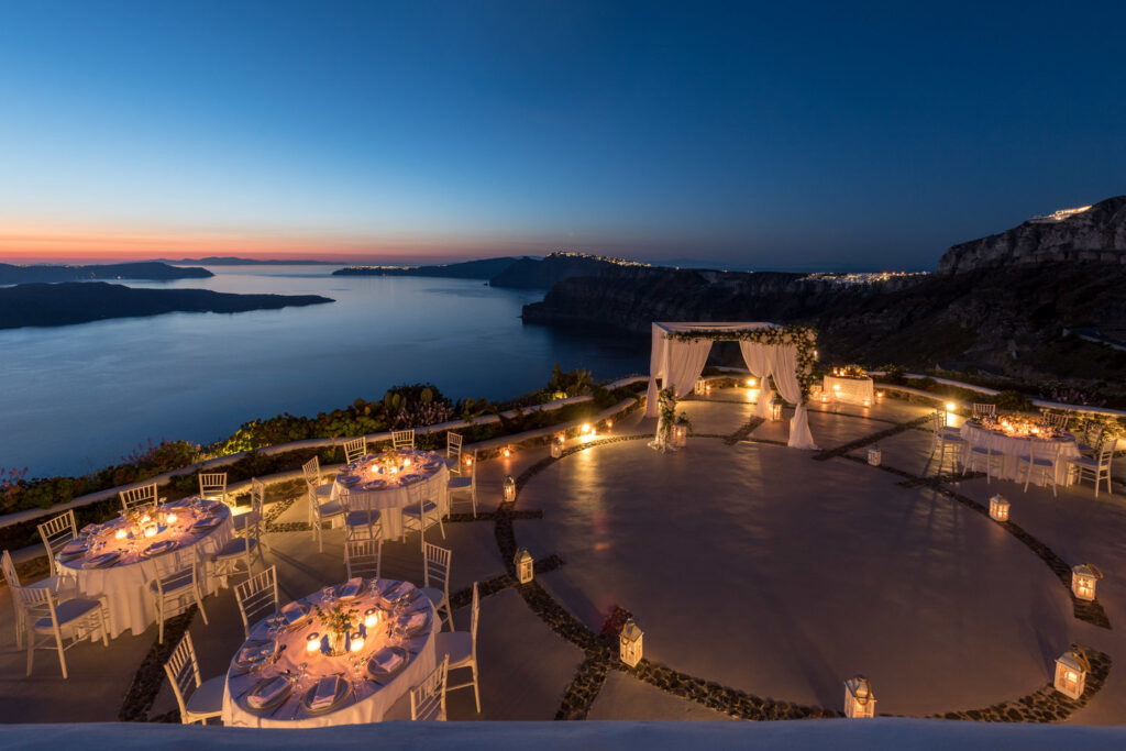 Venetsanos Winery Santorini Wedding Venue